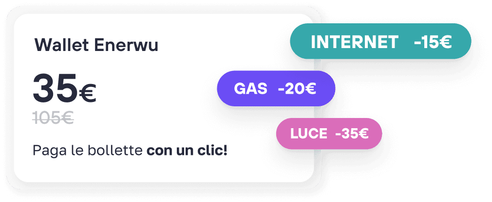 Notifica del wallet Enerwu